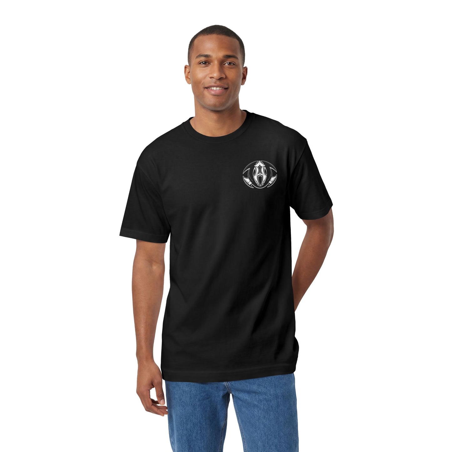 Unity Apparel Graphic Tee — Retro Tribal Logo T-Shirt