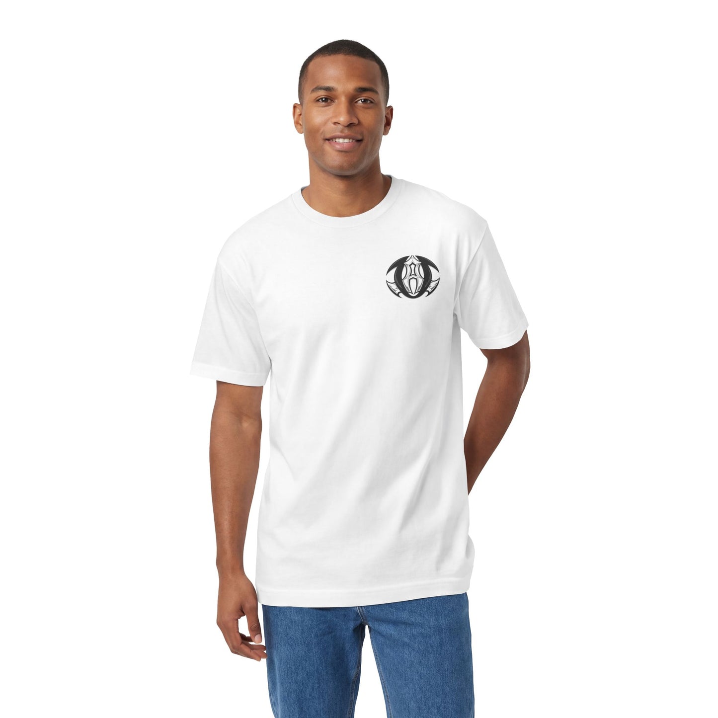 Unity Apparel Graphic Tee — Retro Tribal Logo T-Shirt