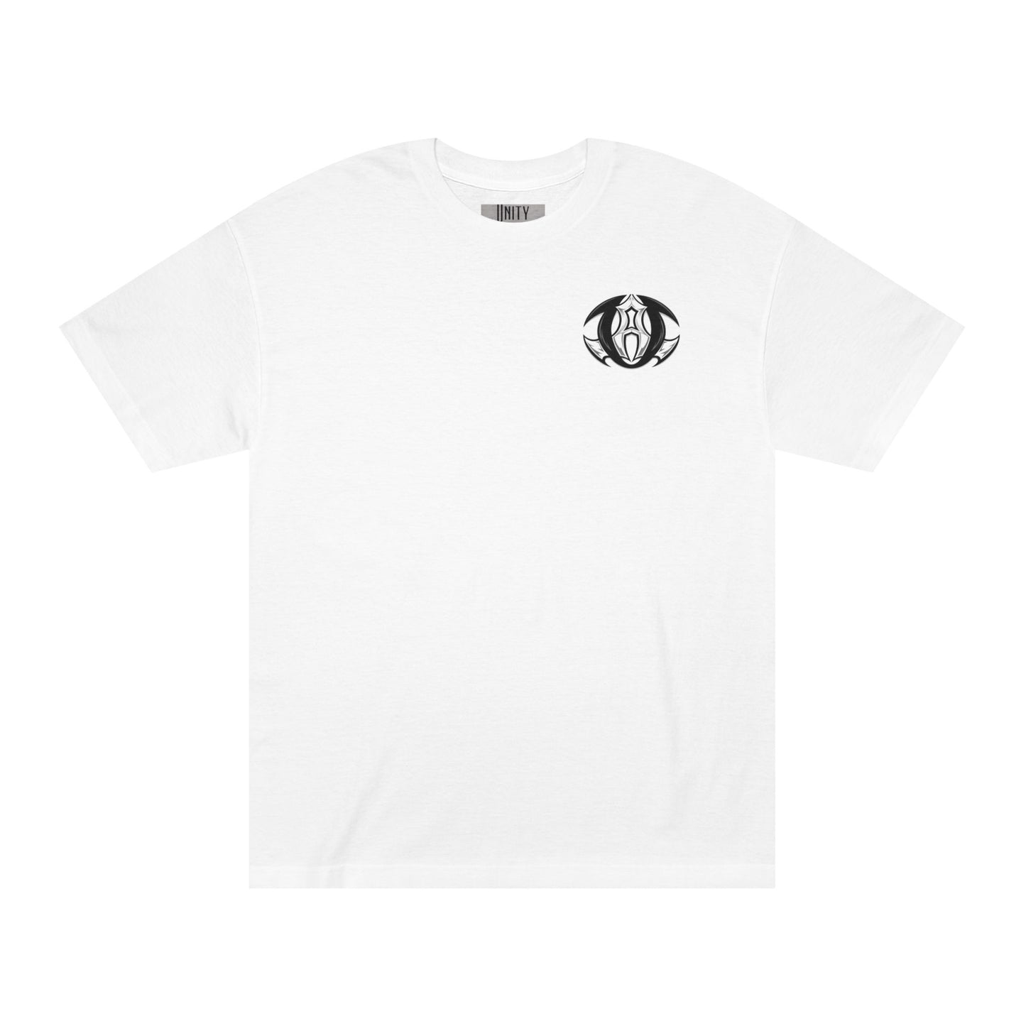 Unity Apparel Graphic Tee — Retro Tribal Logo T-Shirt